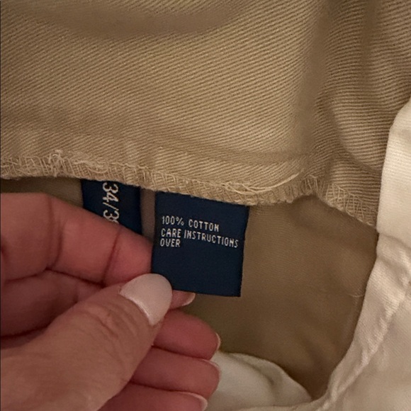 Vintage 90’s Polo Ralph Lauren Khaki Classic Chino Pant Men’s Size 34x30 - Picture 3 of 9